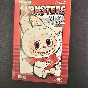 Labubu Pop Mart The Monsters Vinyl Face Soda Mystery Blind Box